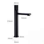 sanihal kurved maxi matzwart