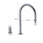 sanihal corfu geborsteld chroom